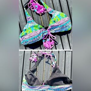 Victoria Secret Reversible Swim Top